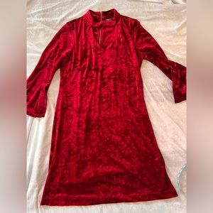 Red Christmas dress 10